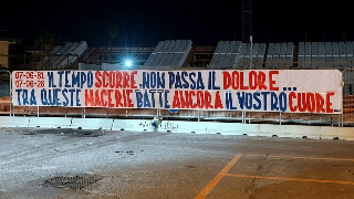 La Samb e i tifosi ricordano il rogo del Ballarin